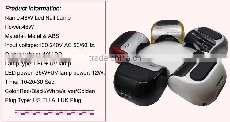 18k Professional 48w CCFL LED Nail UV Lamp