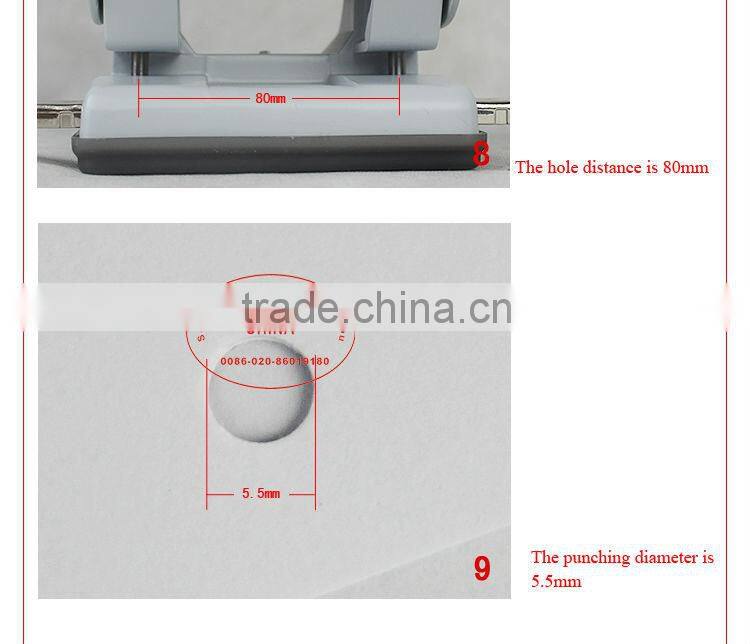 Heavy duty hole punch punch machine