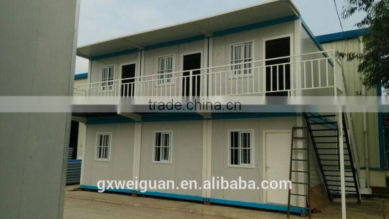 2015 fast installation building flat pack container house