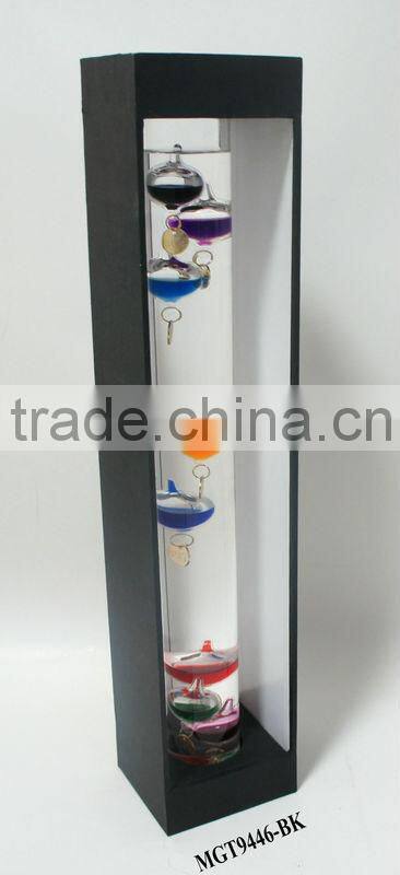 H44CM Galileo Thermometer with MDF