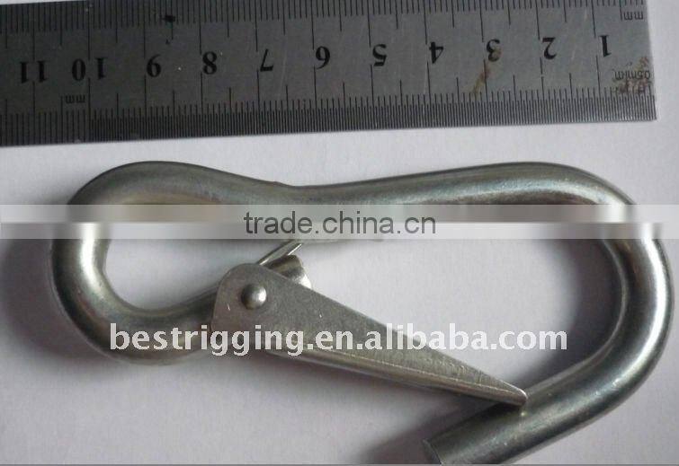 10*103mm bit spring hook zinc plated/wire rope accesory
