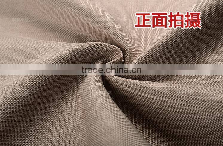 Pure color of linen fabric sofa cloth pillow cotton and linen car set of cloth