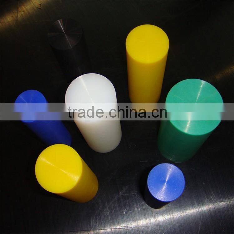 Wholesale cheap price colorful plastic rod 2mm pe 1000 UHMW PE UV rod