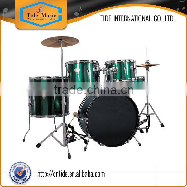 Professional high quality 5-pc birch wood Drum Set TM0063 6-ply kick&tom&snare