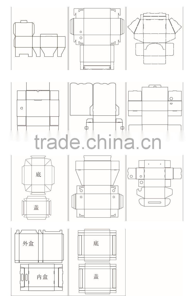 Corrugated packaging box with PVC window