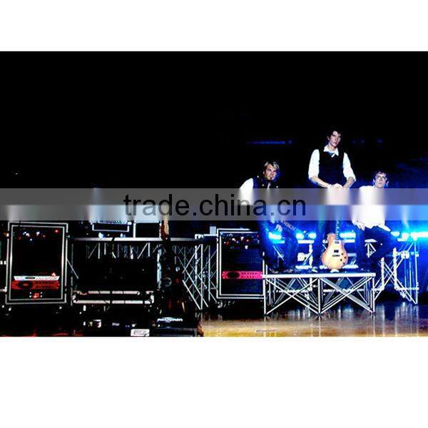 Portable stage rental outdoor stage , aluminum stage
