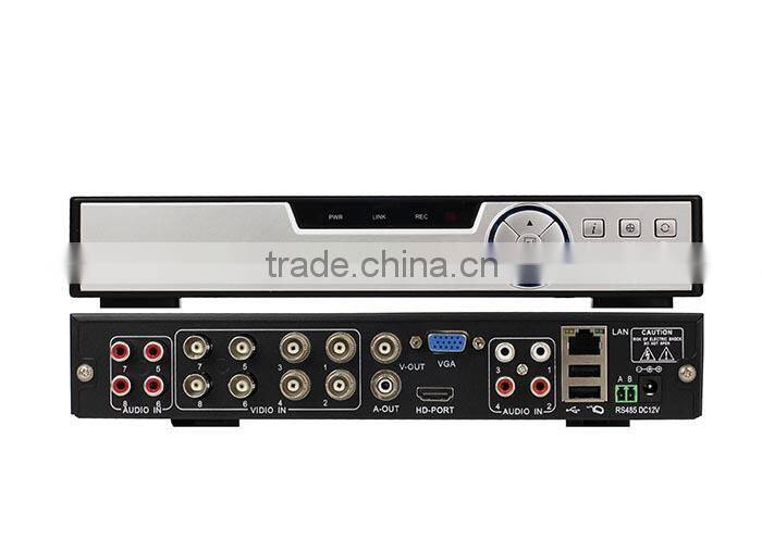 cctv surveillance dvr system security camera 8 channel,CMOS/Sony chip dome home use cctv camera system