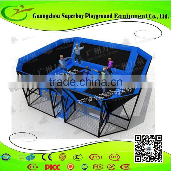 China kids indoor trampoline bed trampoline fabric wholesale Trampoline Park