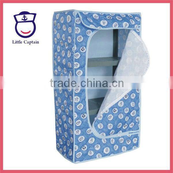Plastic Folding Modern Bedroom Furniture Baby Wardrobe