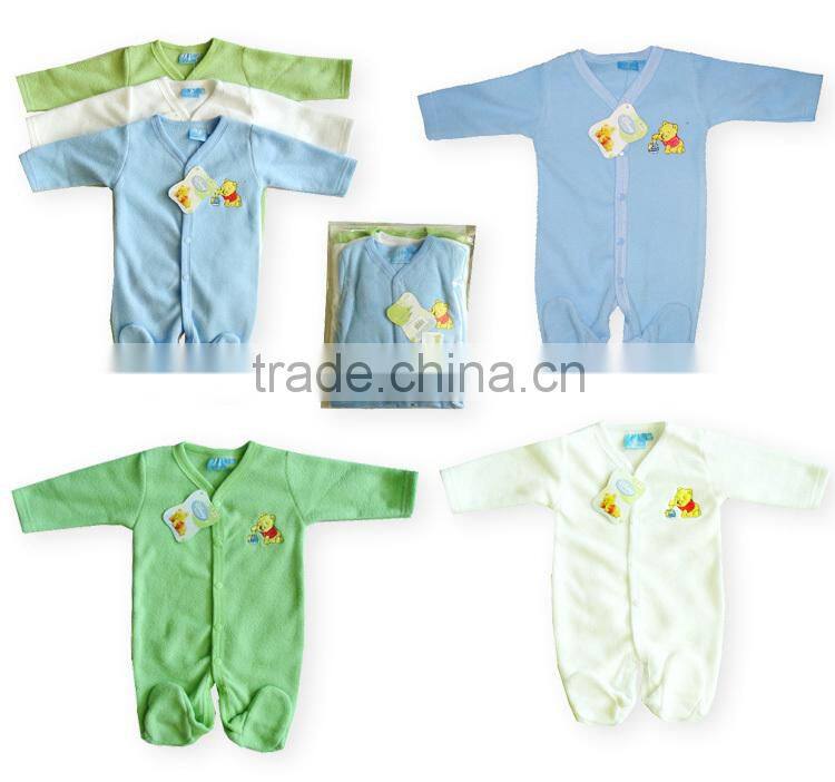 100% polyester Microfleece baby underwear baby clothes wholesale price
