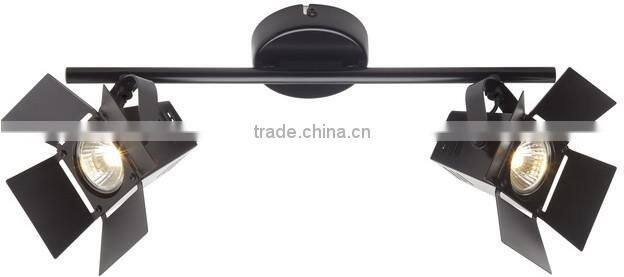 sconce Movie spotlamp Hollywood 4 x 50W Technical wall lamp