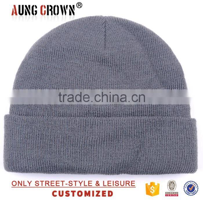Hot Sale 100%Acrylic Striped Beanies Hat