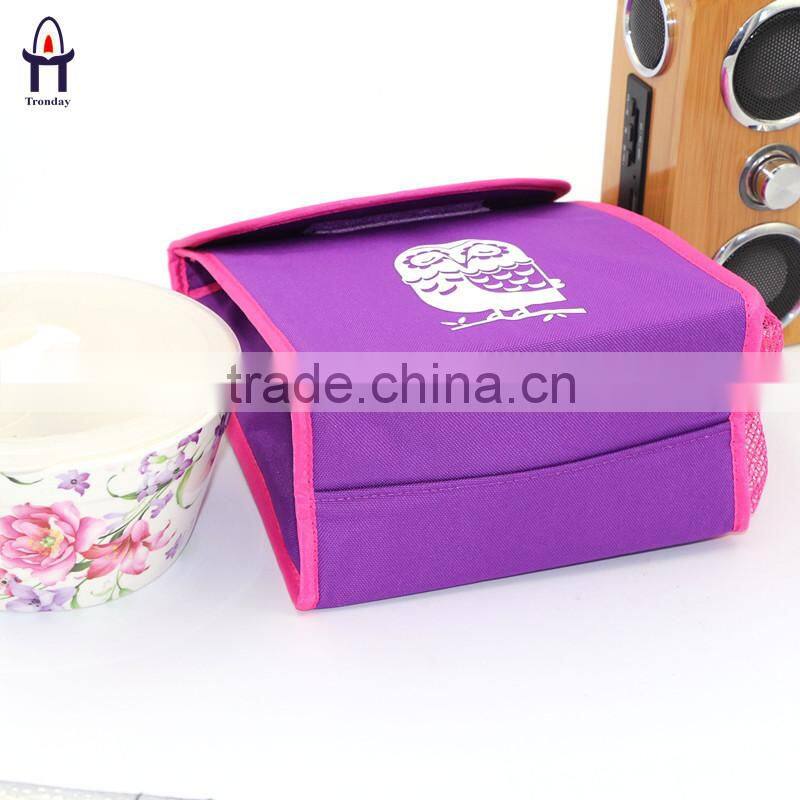 600D polyester fitness cooler bag school and office thermal lunch bag