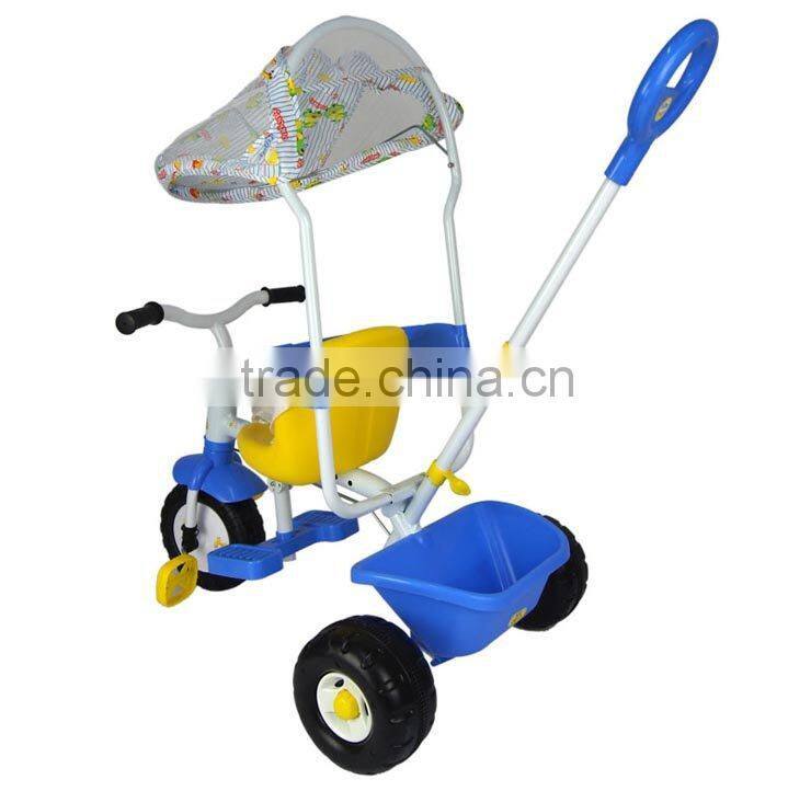 bt-2470813 multifunctional children tricycle New design children ride on tricycle and baby stroller (2 in 1)