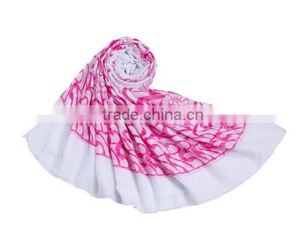 >>SW16734 New flower printed Fashion scarf women/#
