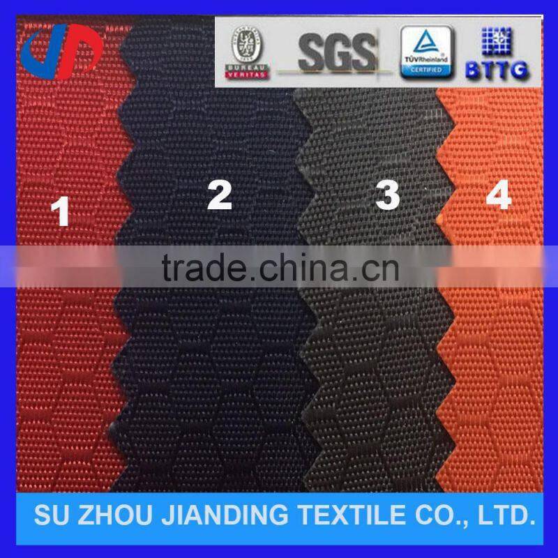 Professional Cheap Polyester Honeycomb Rib-stop Oxford Fabric For Backpack/Outdoor Bags