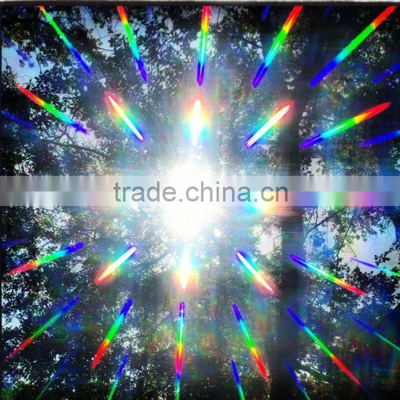 New style heart-shape diffraction glasses paper with high quality