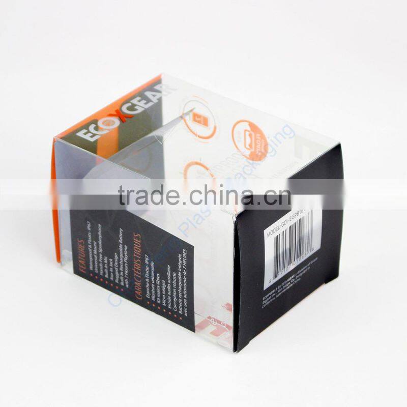 Custom small clear plastic box for parts packaging