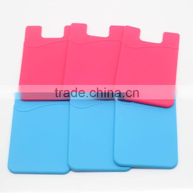 Stylish Silicone Card Case for Smart Phone