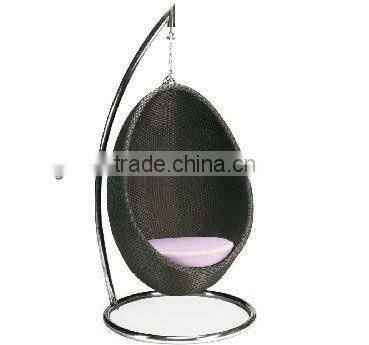 2013 colorful rattan wicker egg chairs /garden rattan wicker egg chair/garden wicker chair set