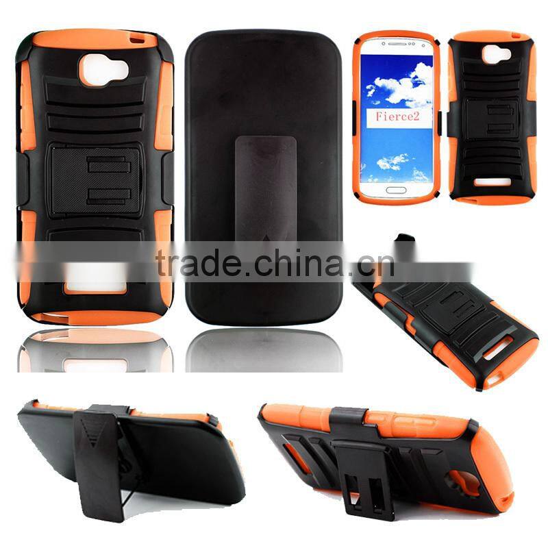 Shockproof and holster case for Alcatel one touch fierce 2 7040
