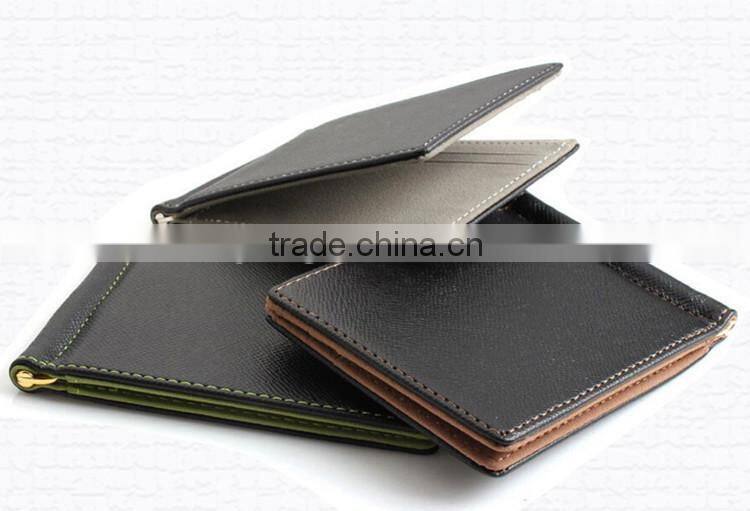 Cheapest Slim PVC gift business name id card holder,Pu Leather Card Holder