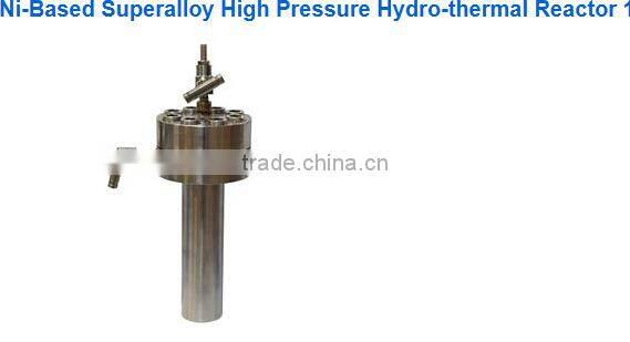 Ni-Based Super-alloy High Pressure Hydro-thermal Reactor 1100C, Optional Volume 65ml & 100ml