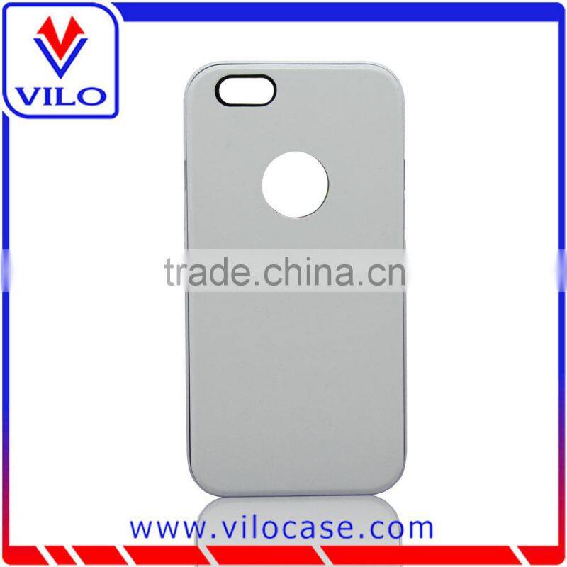 2015 new arrival factory bottom price 3 in 1 tpu case pc bumper pu back case for iphone