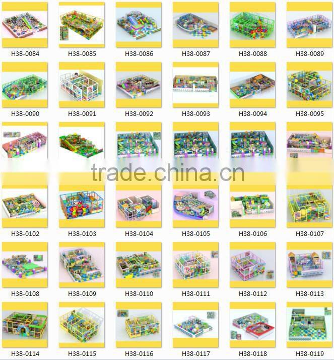 Made In China Childrens Slides Indoor Playground,Naughty Castle H38-0049