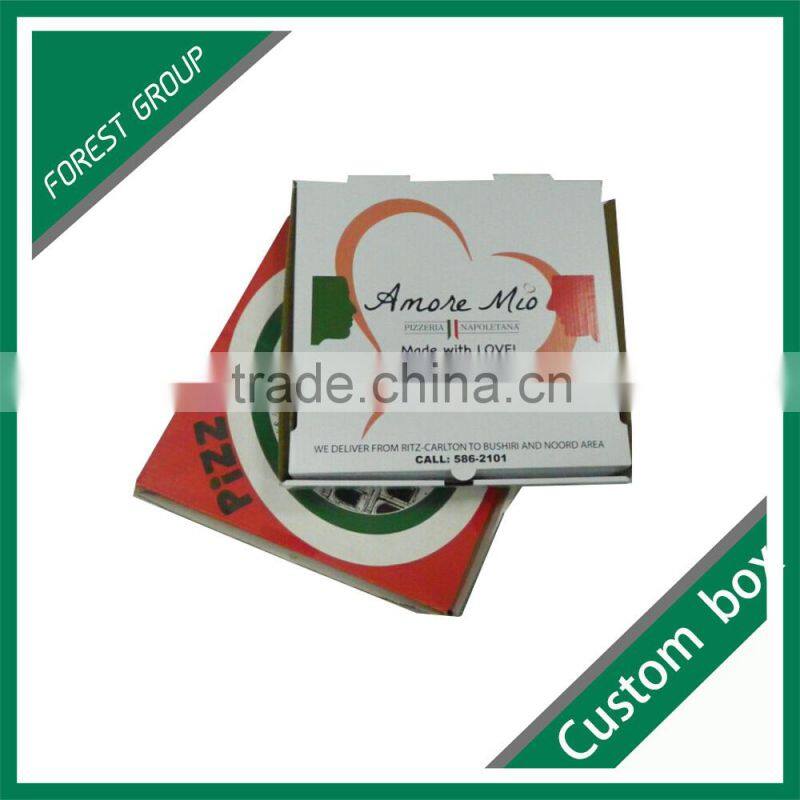 PERSONAL COSMETIC CORRUGATED PAPER PIZZA BOX