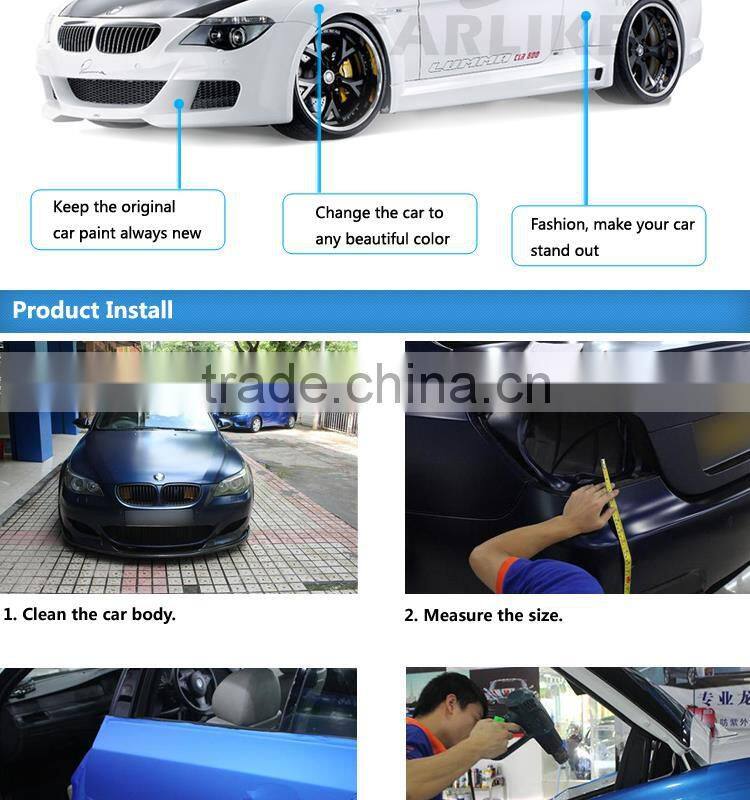 CARLIKE Car Wrapping Chameleon 3D Carbon Fiber Sheet Raw Material
