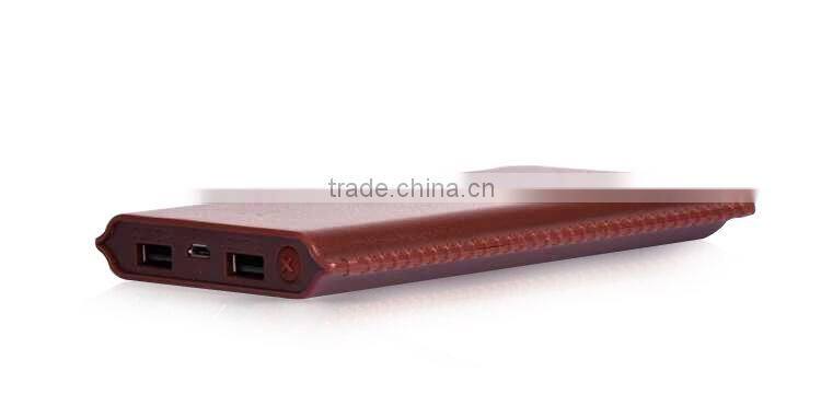 Best Power Banks gift dual USB charger double power battery 18650 battery 10000mah