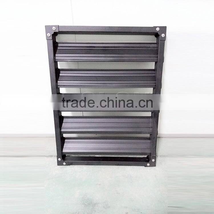 Whosale Galvanizing Iron Security window Shutter, Window Blinds,Louver Window
