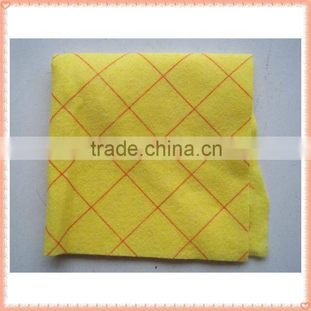 Printed kitchen dish cloth, dish washing cloth