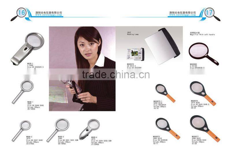 China MG15122-1 Flexible Neck Desktop Magnifier with Clip