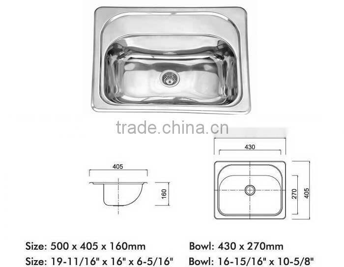 cheap steel sinks