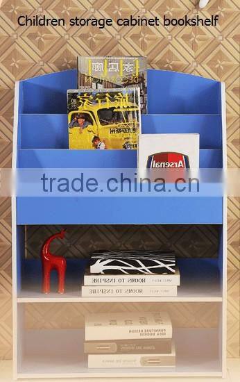 Wooden library bookshelf Children bookcase kids home furniture decorative shelf