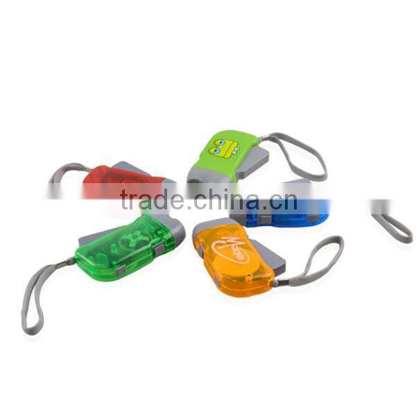 3 powerful dynamo led multi-function dynamo flashlight