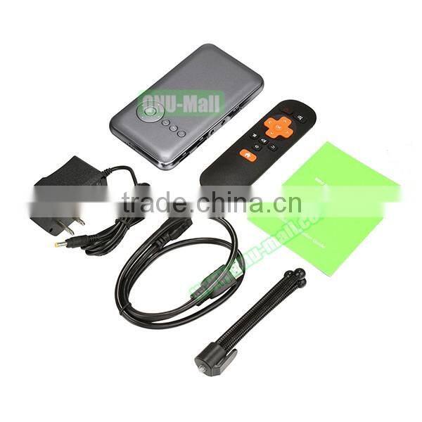 OEM Ultra-Thin Home Theater Projector,Mini Smart DLP LED Projector with Tripod
