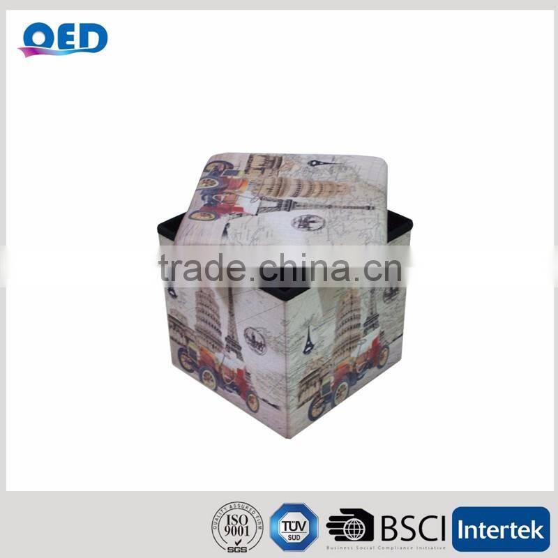 Elegant Large Oblong Fold Up Storage Boxes