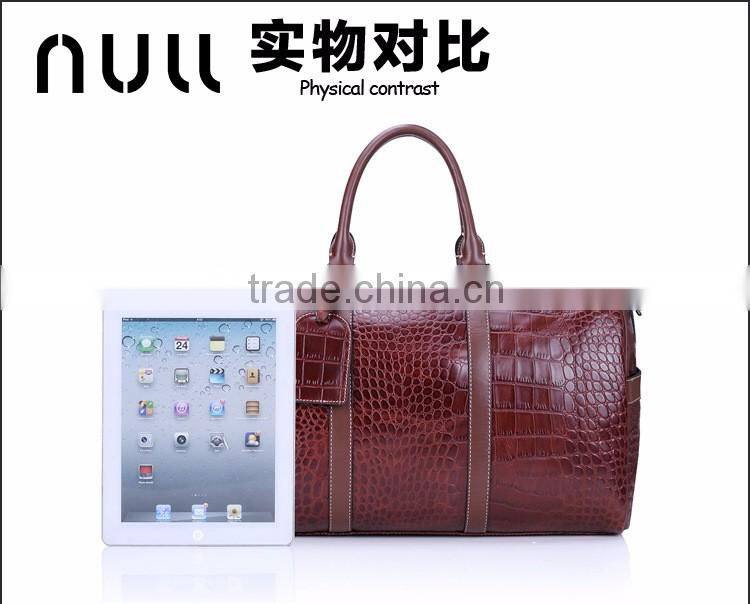 Mens Tote Travel Genuine Leather Oversized Wear-resist Travel Duffle Weekend Bag