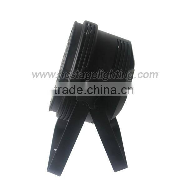 Hot sales DMX RGBW 18pcs 10w 4 in 1 flat led par light rgbw