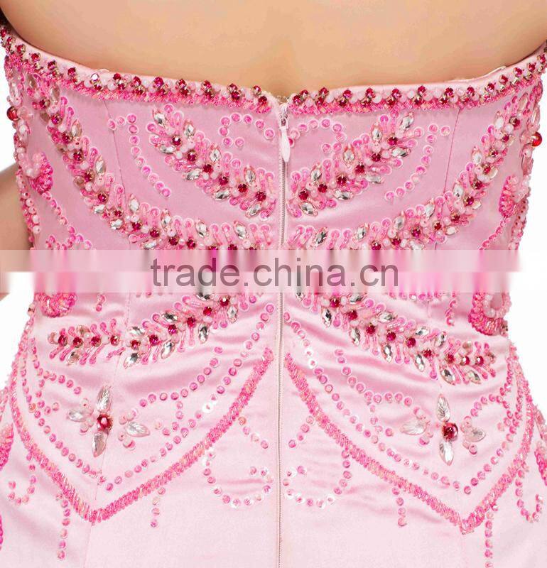 Sweetheart Lace Fit And Flare Crystal Beaded Corset Bodice Custom Made Wedding Dress