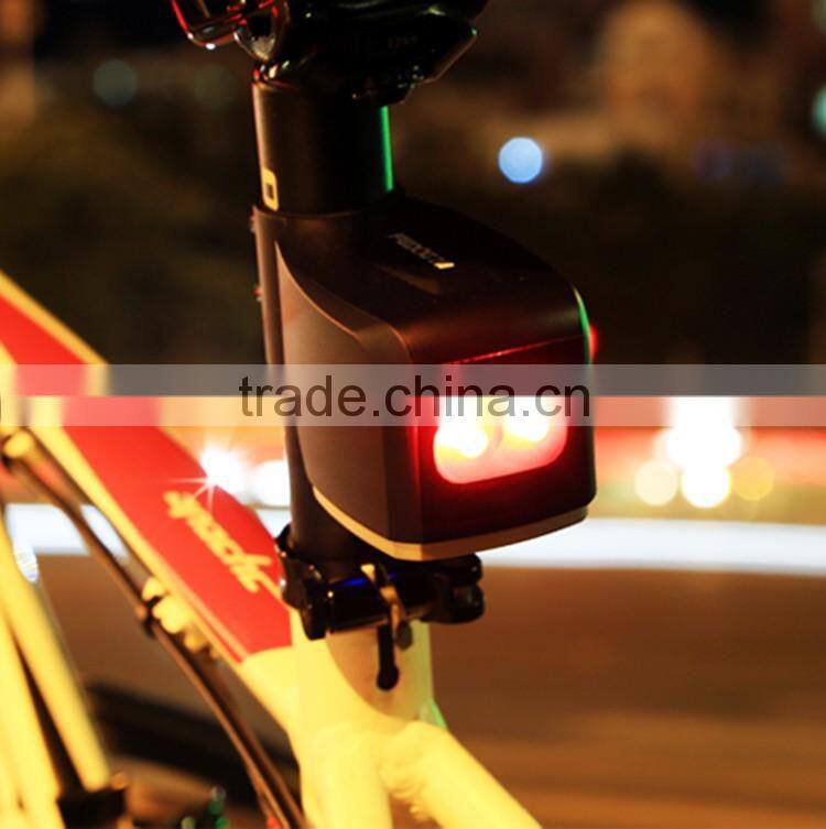 Smart Bicycle Lock Waterproof Key Locator Bike Bell Electronic