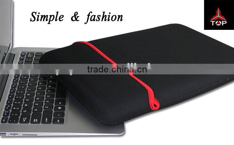 Portable Blue Neoprene laptop bag backpack