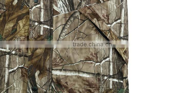 Custom Thin Camouflage Ghille Hunting Jacket
