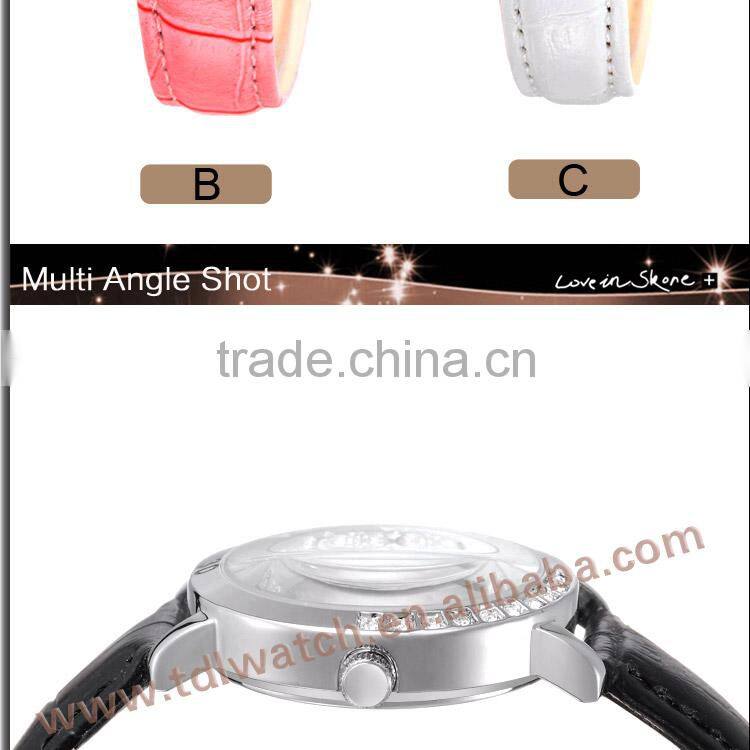 2014 new style wholesale fashion quartz Shining watches for women