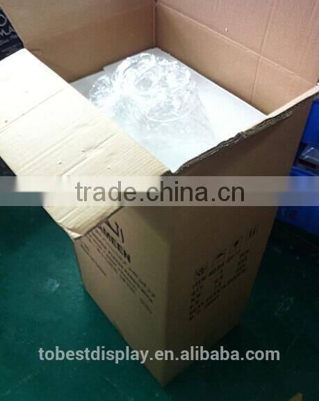 China factory customized large plexigalss rotating watch display cabinet, acrylic watch display box