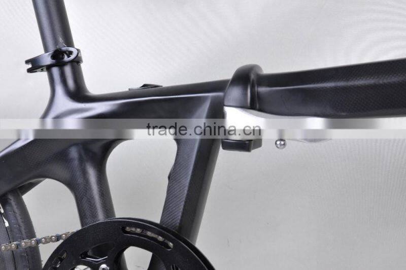 Dengfu Carbon 20" high quality light weight cheap folding bike oem manufacturer