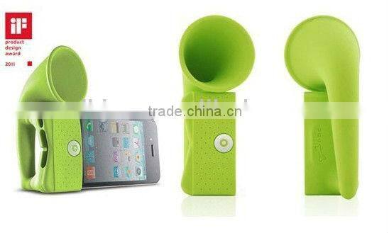 top selling portable silicone micro speaker for mobile phone